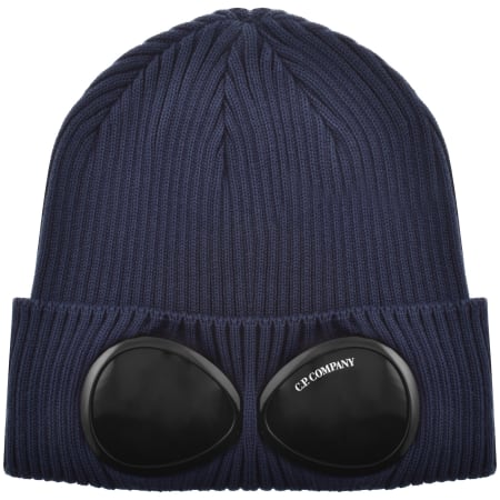 CP Company Goggle Beanie Hat Blue | Mainline Menswear x